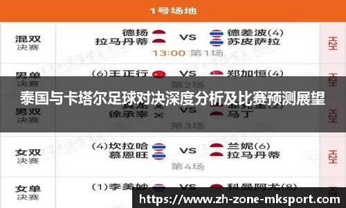 泰国与卡塔尔足球对决深度分析及比赛预测展望